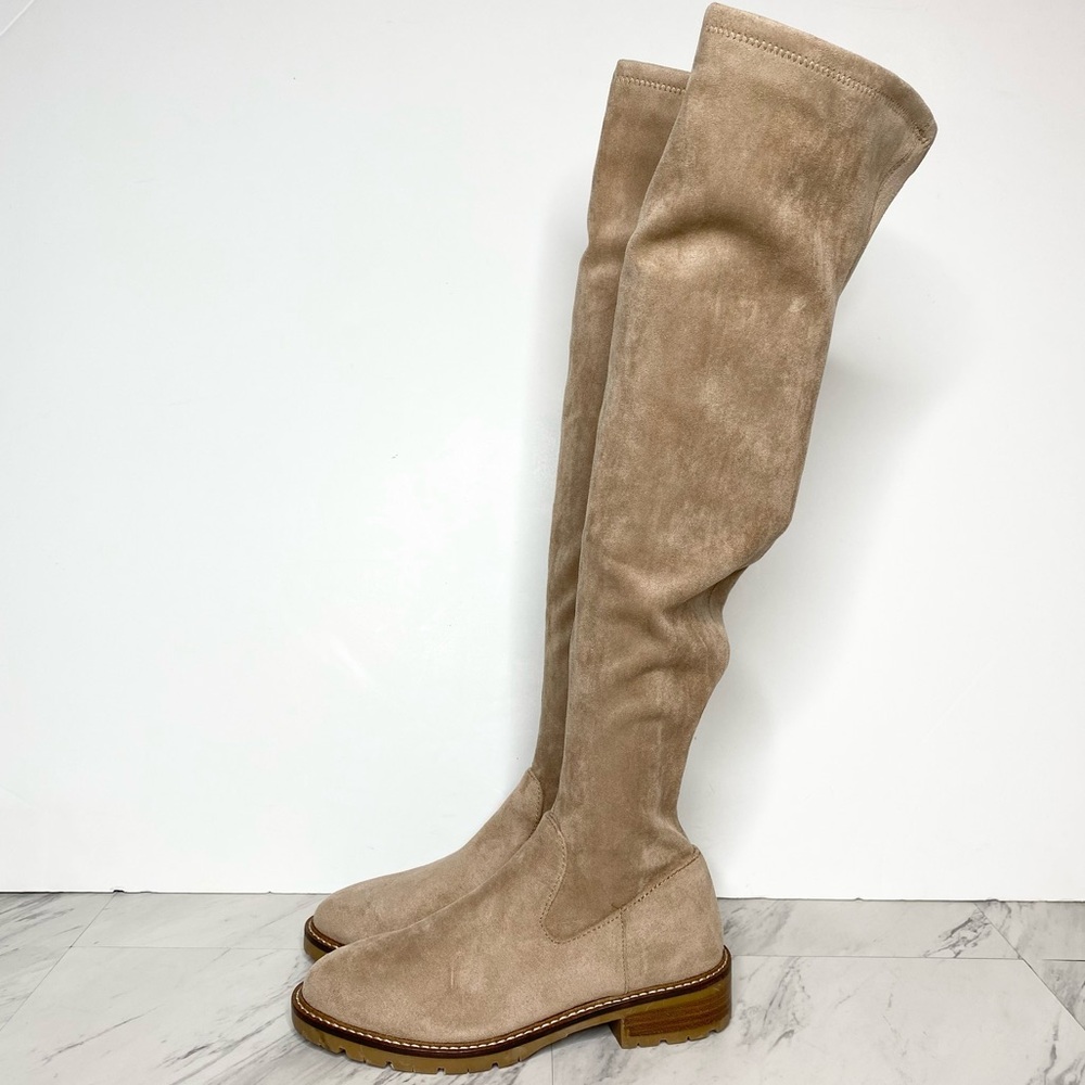 Steve Madden Lizbeth Tan Tall Boot 5 1/2 M